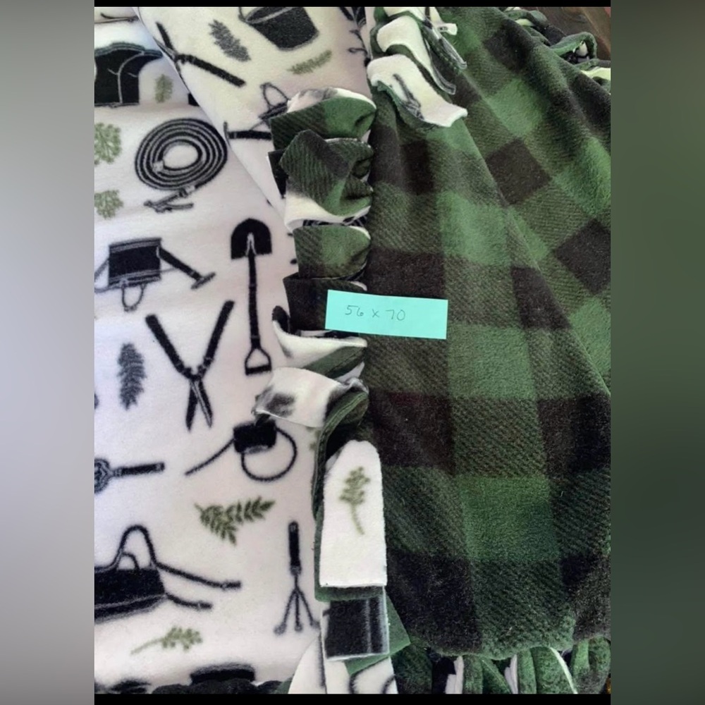 Brand New Handmade Anti-Pill Fleece Blanket